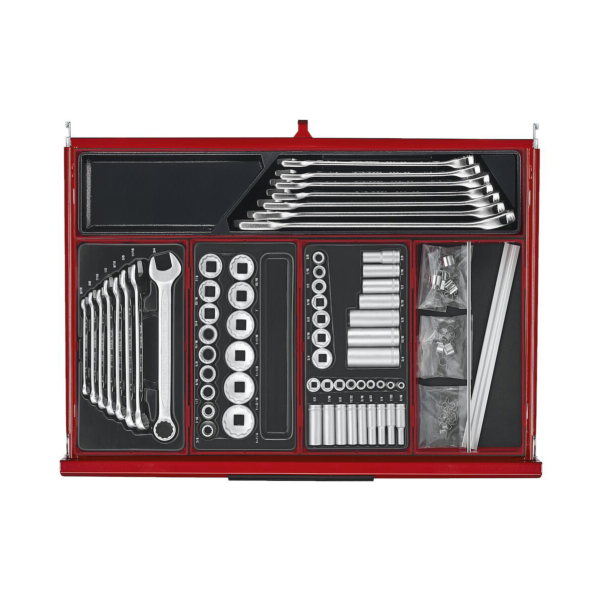 Teng Tools 26in PRO35™ Stack Tool Kit 753 Pieces Red